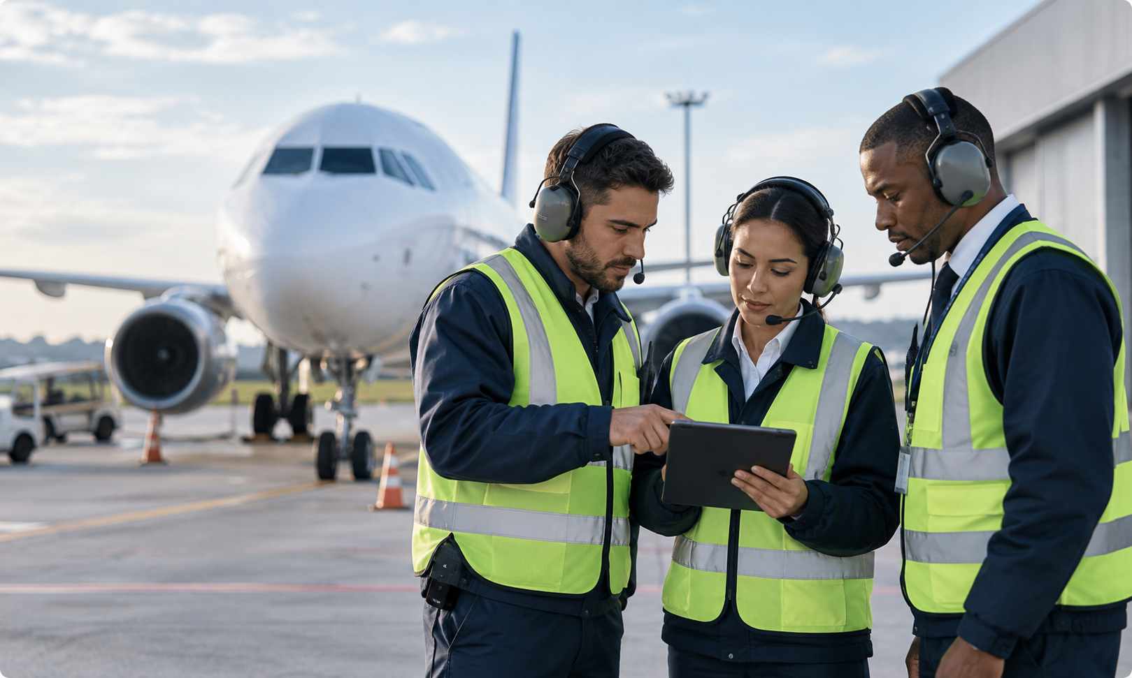 Profissionais da aviação civil em atividade operacional aeroportuária relacionada à segurança operacional e ao RBAC 120
